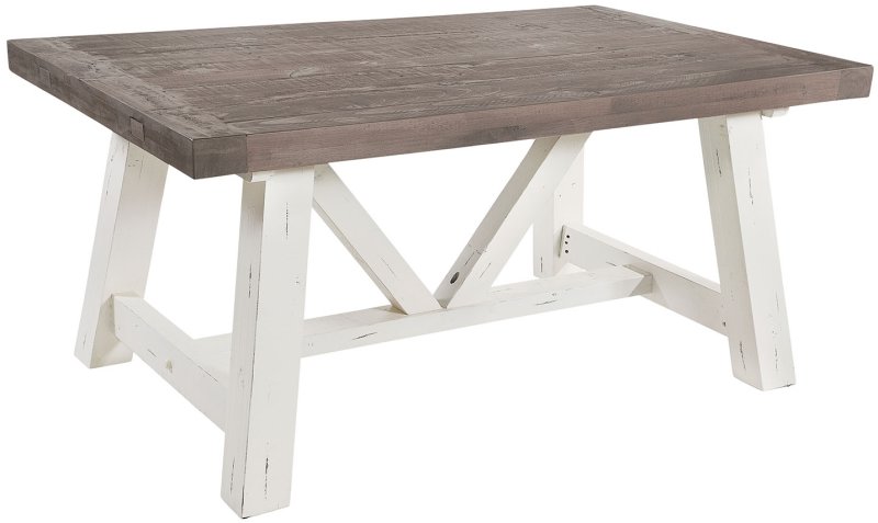 Purbeck Reclaimed Wood Painted 200cm Extendable Dining Table Purbeck Reclaimed Wood Painted 200cm Extendable Dining Table