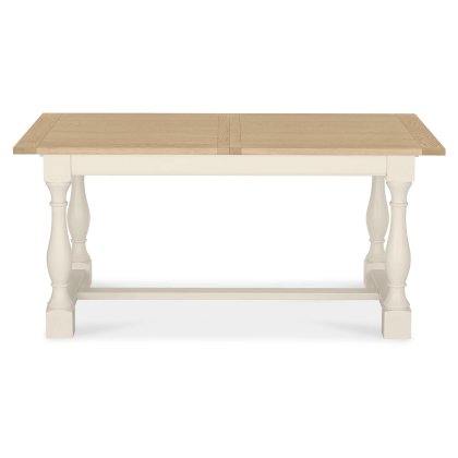 Chartreuse Aged Oak & Antique White 4-10 Extension Table