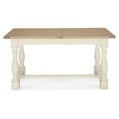 Chartreuse Aged Oak & Antique White 4-6 Extension Table