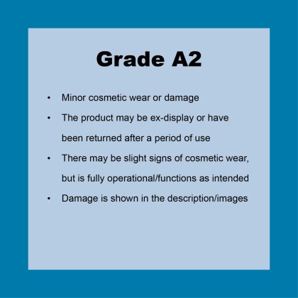 Ashley Soft Grey X Back Chair - Grey Bonded Leather (Single) - Grade A2 - Ref #0481