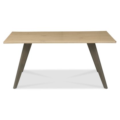 Nordic Aged Oak 6 Seater Dining Table