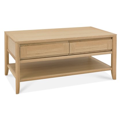 Palermo Oak Coffee Table With Drawer