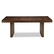 Akita Walnut 6 Seater Panel Table