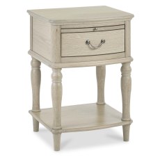 Bordeaux Chalk Oak 1 Drawer Nightstand