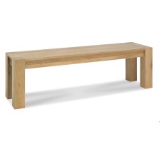 Turin Light Oak Bench