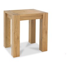 Turin Light Oak Lamp Table