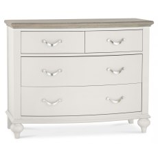 Ashley Grey Washed Oak & Soft Grey 2+2 Drawer Chest