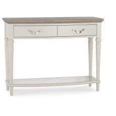 Ashley Grey Washed Oak & Soft Grey Console Table