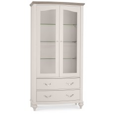 Ashley Grey Washed Oak & Soft Grey Display Cabinet