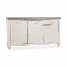 Ashley Grey Washed Oak & Soft Grey Wide Sideboard