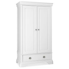 Charlotte White Double Wardrobe