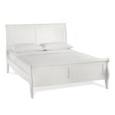 Charlotte White Panel Bedstead Double 135cm