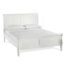 Charlotte White Panel Bedstead King 150cm