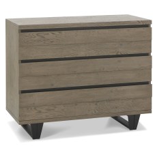 Faro Weathered Oak 3 Drawer Chest