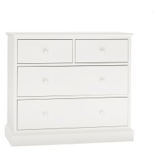 Rivendell White 2+2 Drawer Chest