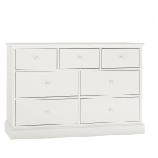 Rivendell White 3+4 Drawer Chest