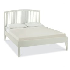 Rivendell Soft Grey Slatted Bedstead Double 135cm