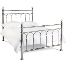 Krystal Antique Nickel Bedstead Double 135cm