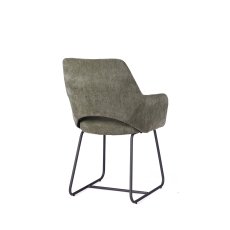 Alex Green Fabric Chair