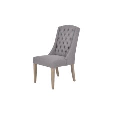 Daytona Slate Linen Dining Chair