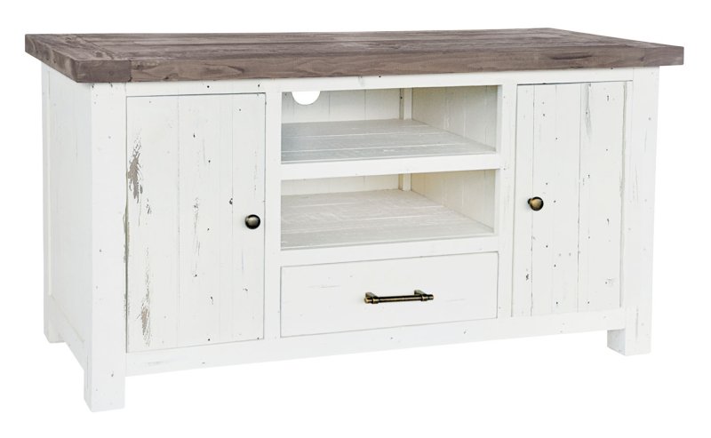 Purbeck Reclaimed Wood Painted Large TV Unit Purbeck Reclaimed Wood Painted Large TV Unit