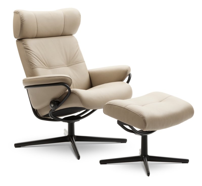 Stressless Berlin Chair with footstool High Back Stressless Berlin Chair with footstool High Back