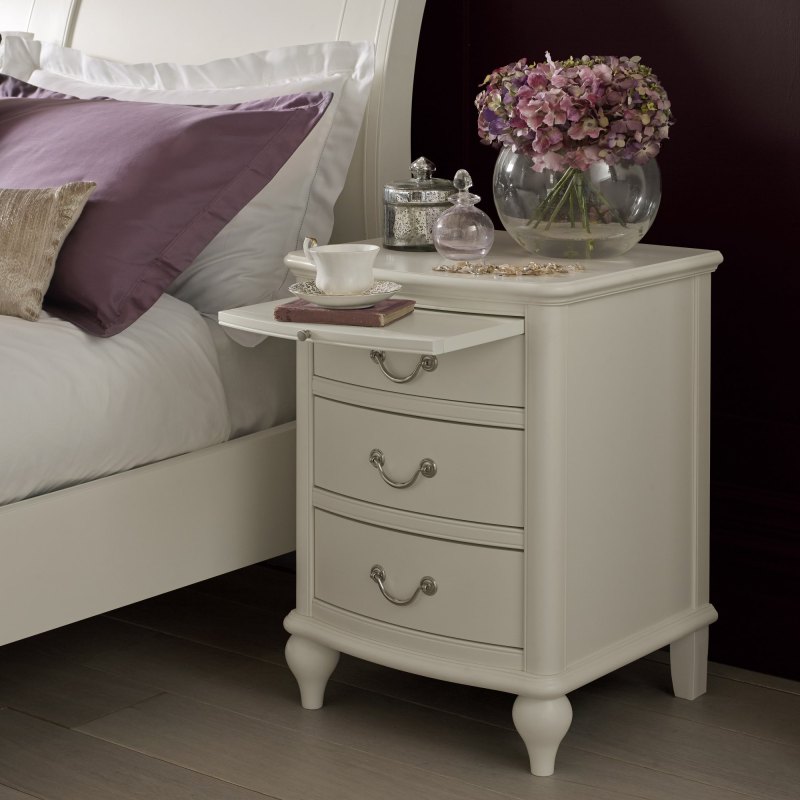 Bordeaux Ivory 3 Drawer Nightstand Bordeaux Ivory 3 Drawer Nightstand