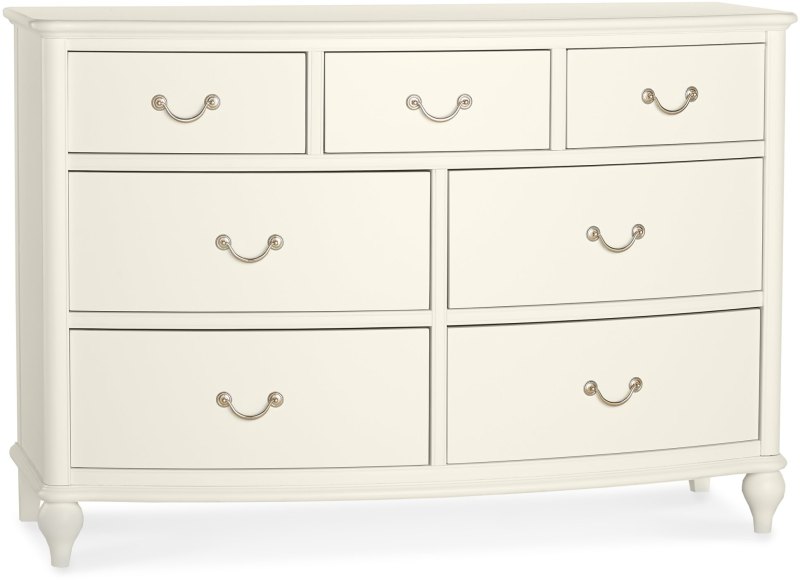 Bordeaux Ivory 3+4 Drawer Chest - Grade A3 - Ref #0053 Bordeaux Ivory 3+4 Drawer Chest - Grade A3 - Ref #0053