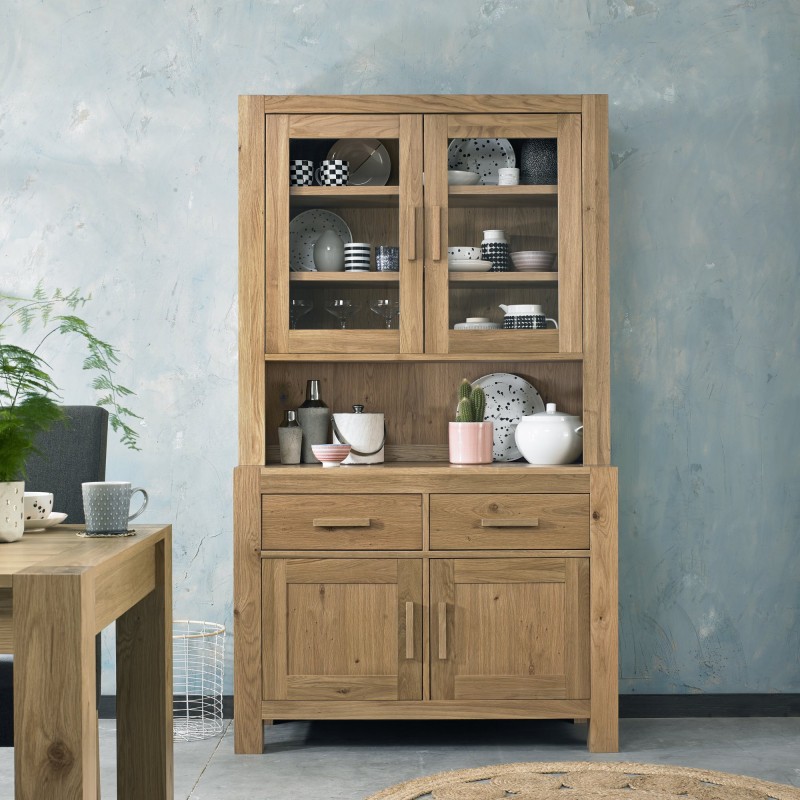 Turin Light Oak Display Unit Turin Light Oak Display Unit