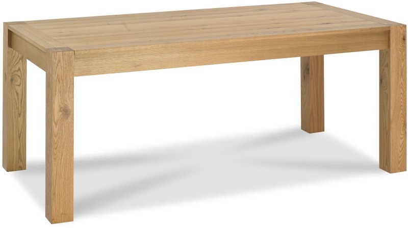 Turin Light Oak Large End Extension Table Turin Light Oak Large End Extension Table