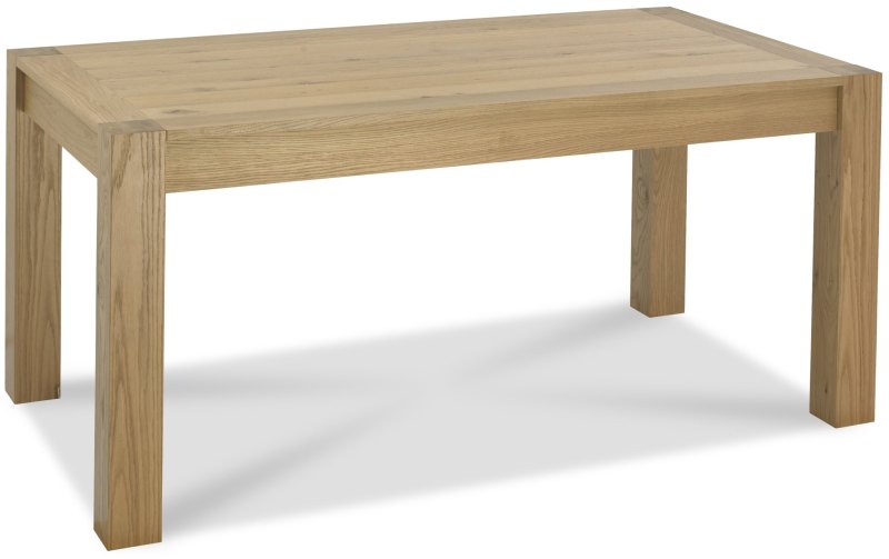 Turin Light Oak Medium End Extension Table - Grade A1 - Ref #0144 Turin Light Oak Medium End Extension Table - Grade A1 - Ref #0144