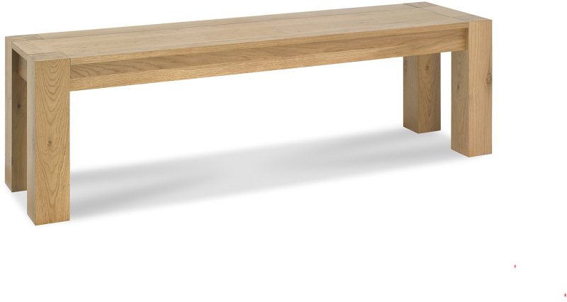 Turin Light Oak Small Bench Turin Light Oak Small Bench