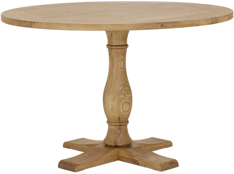 Westbury Rustic Oak Circular Table Westbury Rustic Oak Circular Table