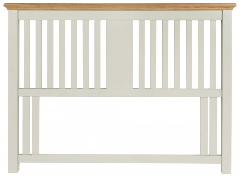 Montana Soft Grey & Pale Oak Headboard Slatted Double 135cm Montana Soft Grey & Pale Oak Headboard Slatted Double 135cm