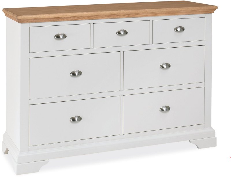 Montana Two Tone 3+4 Drawer Chest Montana Two Tone 3+4 Drawer Chest