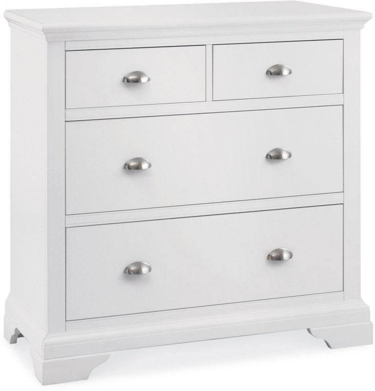 Montana White 2+2 Drawer Chest Montana White 2+2 Drawer Chest