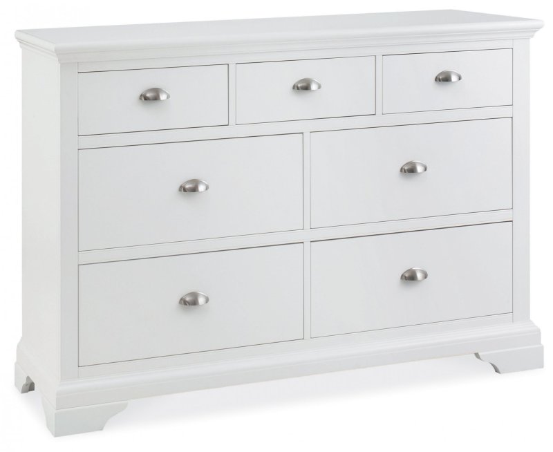 Montana White 3+4 Drawer Chest Montana White 3+4 Drawer Chest