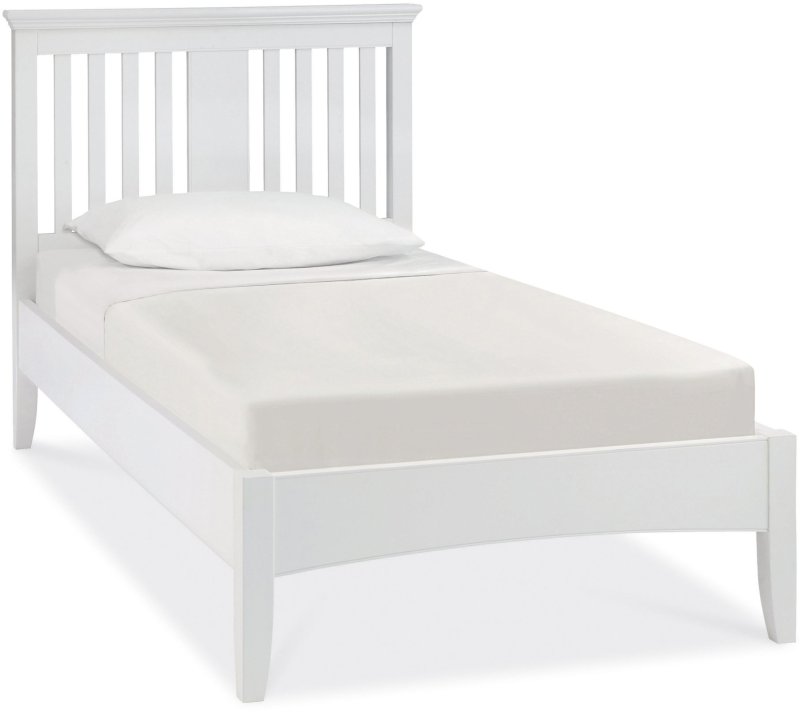 Montana White Bedstead Single 90cm Montana White Bedstead Single 90cm