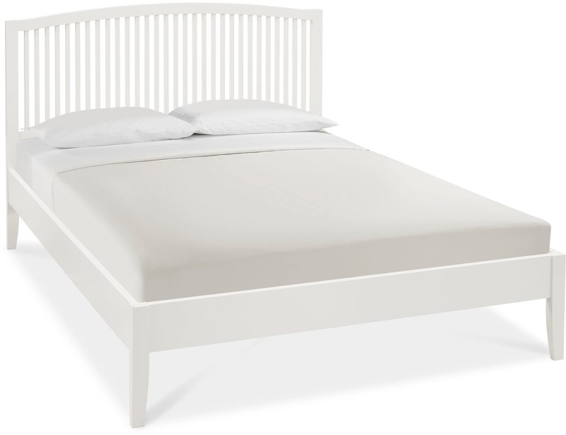 Rivendell White Slatted Bedstead Small Double 122cm Rivendell White Slatted Bedstead Small Double 122cm