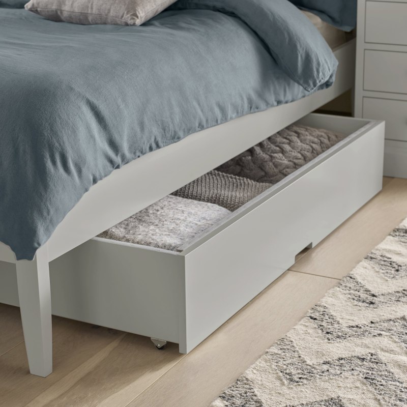 Rivendell Soft Grey Underbed Drawer Rivendell Soft Grey Underbed Drawer