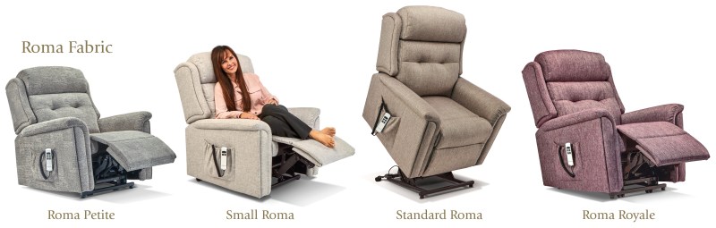 Roma Small 1-motor Electric Riser Recliner Roma Small 1-motor Electric Riser Recliner