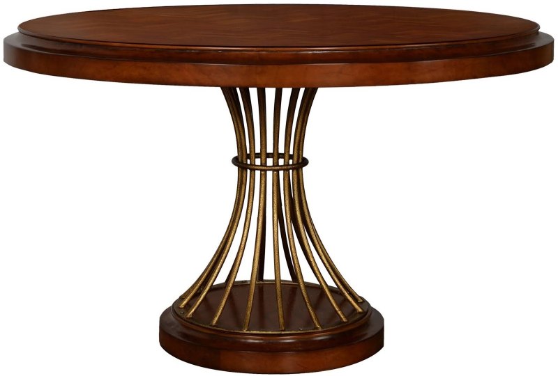 140Cm Round Dining Table - Cherry 140Cm Round Dining Table - Cherry
