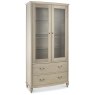 Bordeaux Chalk Oak Display Cabinet Bordeaux Chalk Oak Display Cabinet