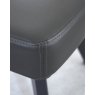 Brunel Gunmetal Upholstered Swivel Chair - Grey Bonded Leather (Pair) Brunel Gunmetal Upholstered Swivel Chair - Grey Bonded Leather (Pair)