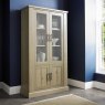 Chartreuse Aged Oak Display Cabinet Chartreuse Aged Oak Display Cabinet