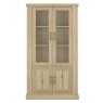 Chartreuse Aged Oak Display Cabinet Chartreuse Aged Oak Display Cabinet