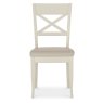 Chartreuse Antique White X Back Chair (Pair) Chartreuse Antique White X Back Chair (Pair)
