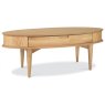 Oslo Oak Coffee Table With Drawer