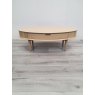 Oslo Oak Coffee Table With Drawer - Grade A1 - Ref #0031 Oslo Oak Coffee Table With Drawer - Grade A1 - Ref #0031
