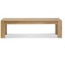 Turin Light Oak Bench Turin Light Oak Bench